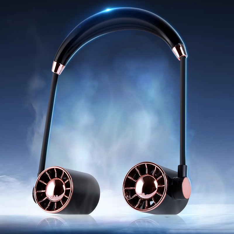BreezeGo Portable USB Mini Fan with Adjustable Speed Settings