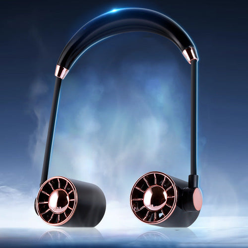 BreezeGo Portable USB Mini Fan with Adjustable Speed Settings