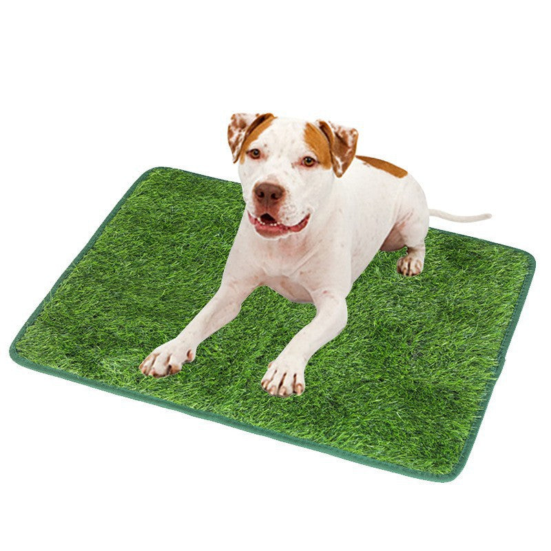 GreenNest Pet Mat with Non Slip Base for Indoor and Outdoor Use