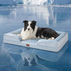 CloudRest Cozy Dog Bed with Removable Washable Cover