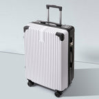 GlideVault Spinner Suitcase | Textured Hard Shell Travel Luggage