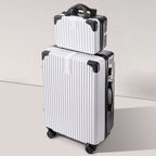 GlideVault Spinner Suitcase | Textured Hard Shell Travel Luggage