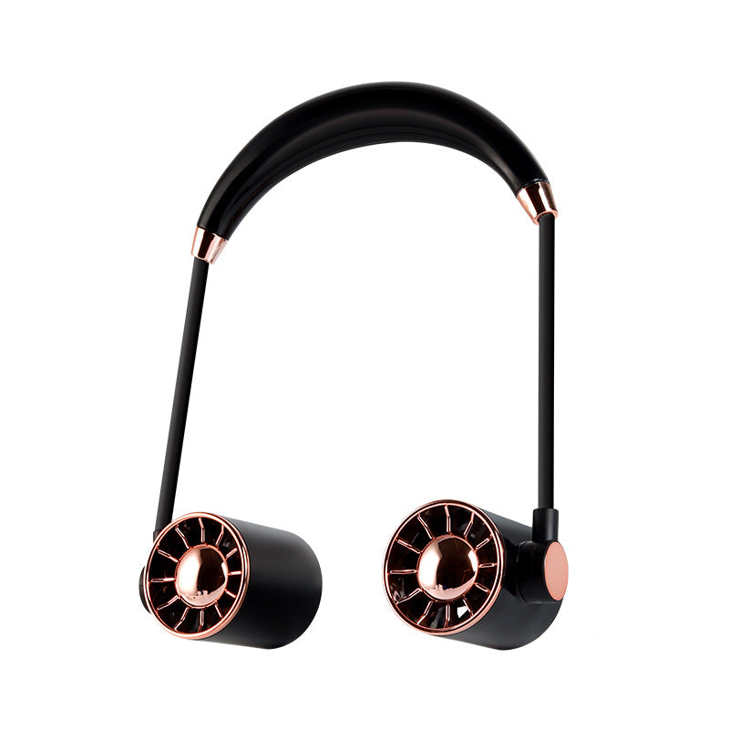 BreezeGo Portable USB Mini Fan with Adjustable Speed Settings