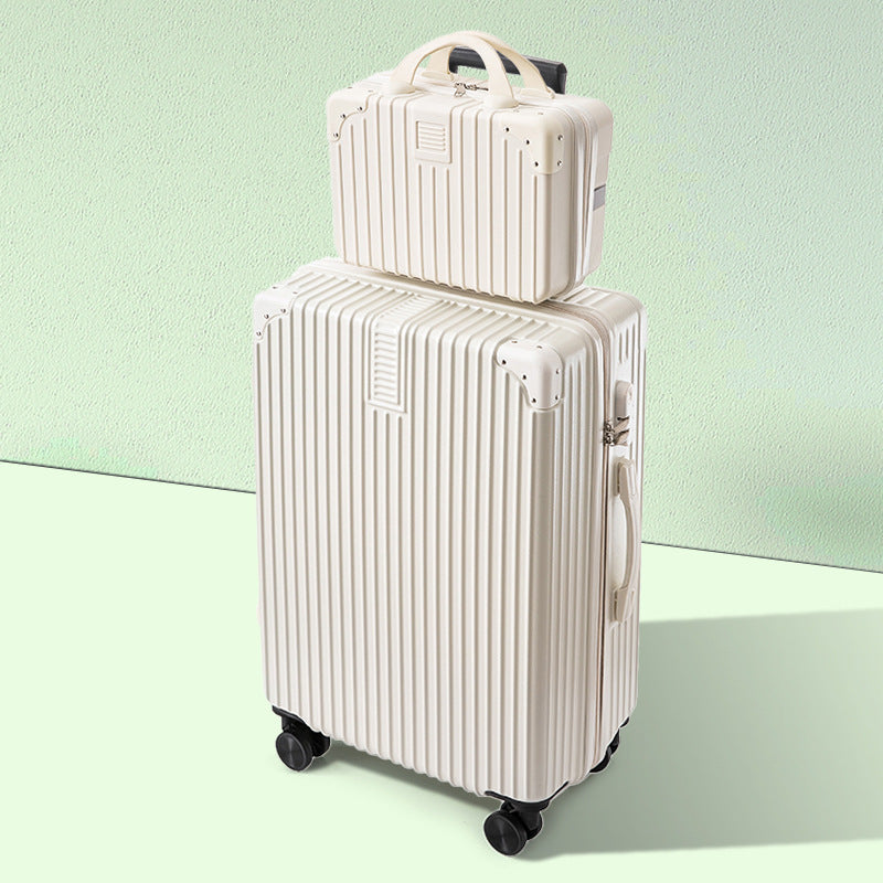 GlideVault Spinner Suitcase | Textured Hard Shell Travel Luggage