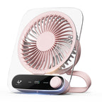 PureBreeze Portable Desk Fan with Adjustable Speed Settings