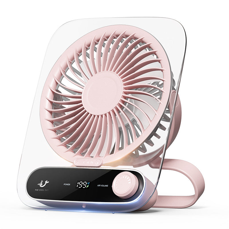 PureBreeze Portable Desk Fan with Adjustable Speed Settings