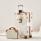 VoyaNest Hard Shell Luggage Set | TSA Spinner Suitcase Travel Set