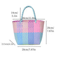 Brightmere Patterned Shopper Tote Bag Colourful Everyday Shoulder Bag