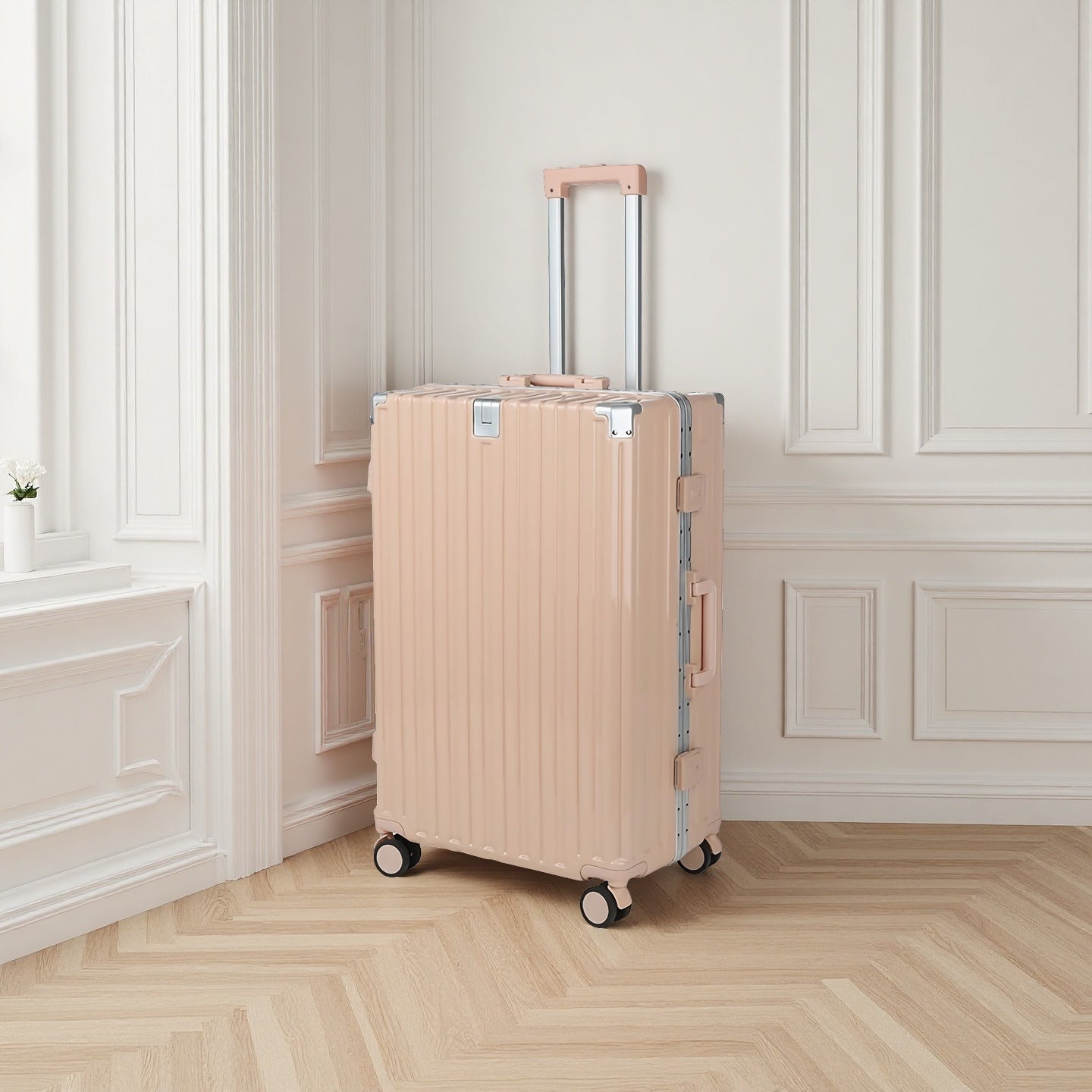 AeroVault Spinner Suitcase | Lightweight Hard Shell Travel Luggage