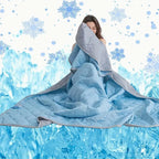 DreamHaven Quilted Comforter Reversible Soft Microfiber Blanket