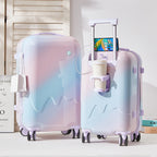 Voyara Carry-On Suitcase | Lightweight Impact-Resistant Spinner Luggage