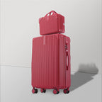 GlideVault Spinner Suitcase | Textured Hard Shell Travel Luggage