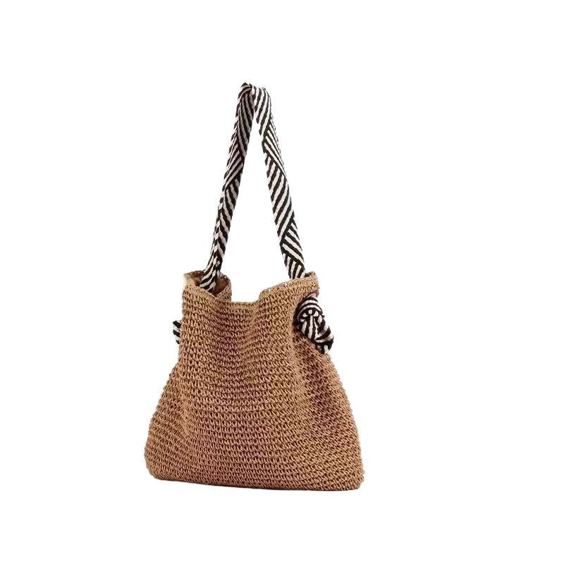 Oakmere Jute Shopper Tote Bag Spacious Everyday Summer Handbag