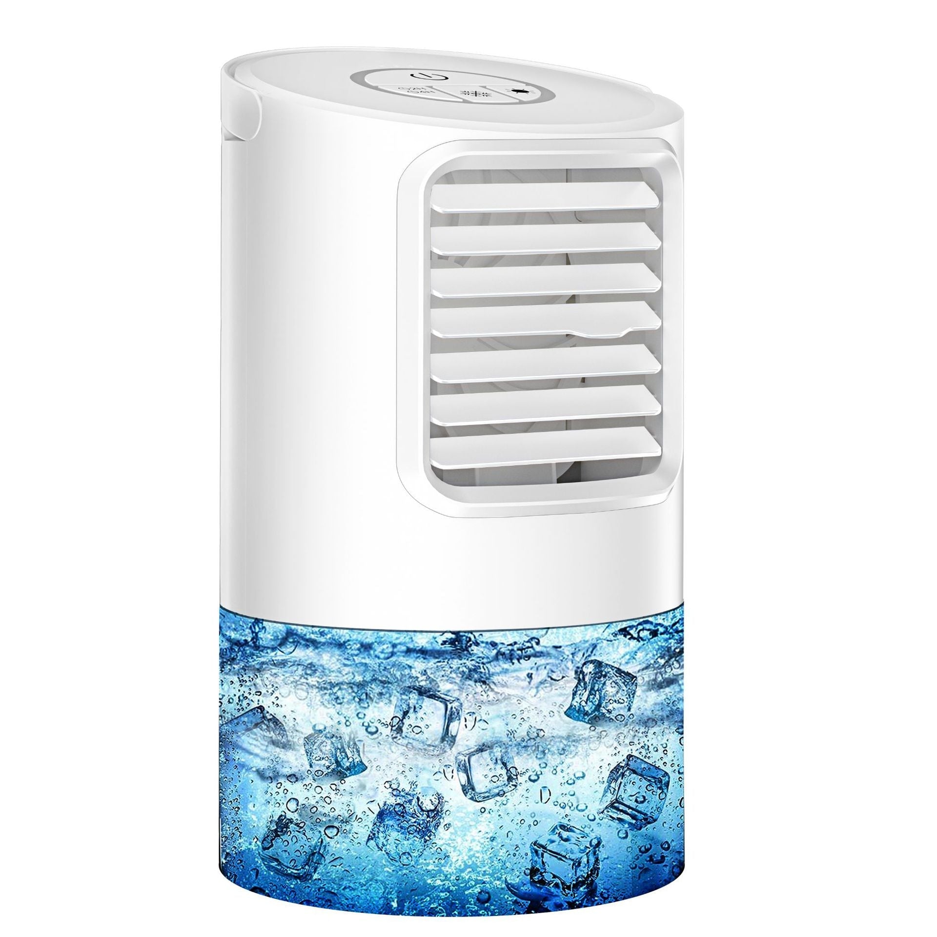 CoolFlow Portable Air Cooler with Water Tank and Touch Controls