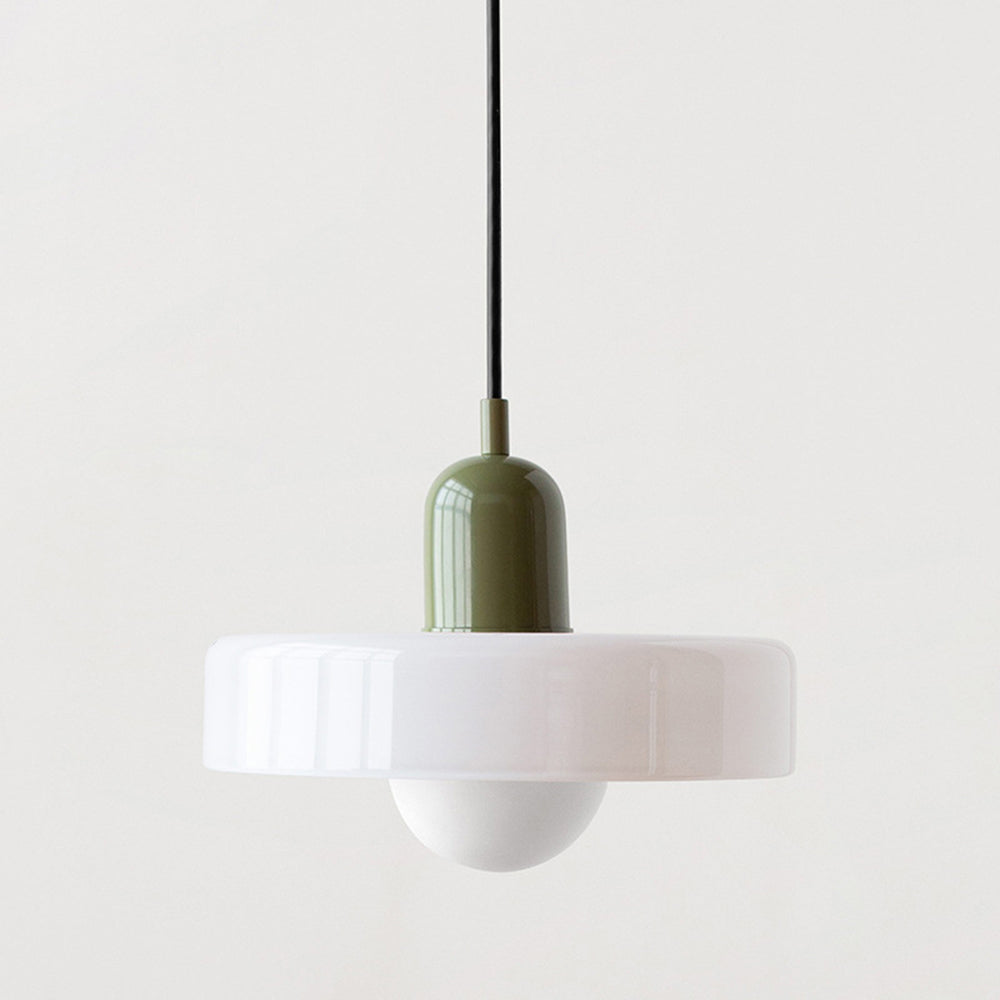 Luméa Bauhaus Suspension in Coloured Glass
