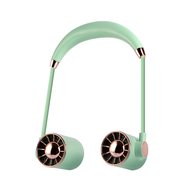 BreezeGo Portable USB Mini Fan with Adjustable Speed Settings