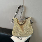 Oakmere Jute Shopper Tote Bag Spacious Everyday Summer Handbag