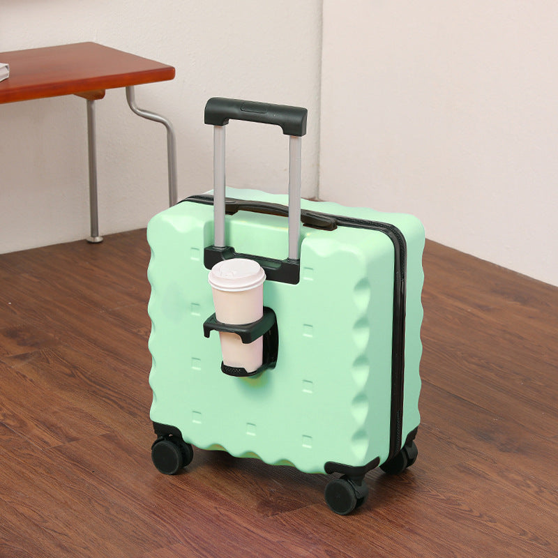 LunaCarry Compact Spinner Suitcase | Multi-Compartment Cabin Luggage