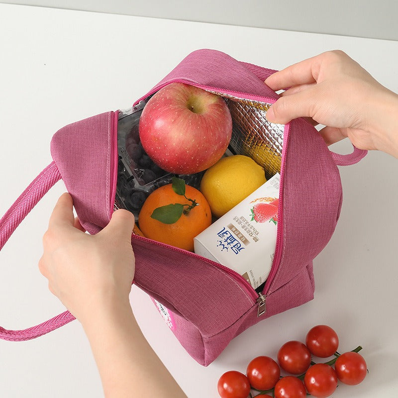 FreshTote Insulated Lunch Bag for Work School Travel and Daily Use