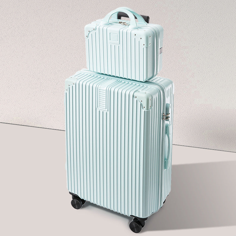 GlideVault Spinner Suitcase | Textured Hard Shell Travel Luggage