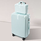 GlideVault Spinner Suitcase | Textured Hard Shell Travel Luggage