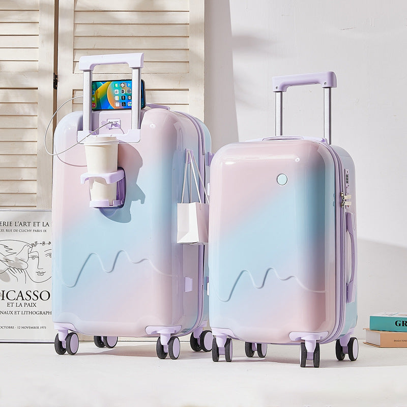 Voyara Carry-On Suitcase | Lightweight Impact-Resistant Spinner Luggage