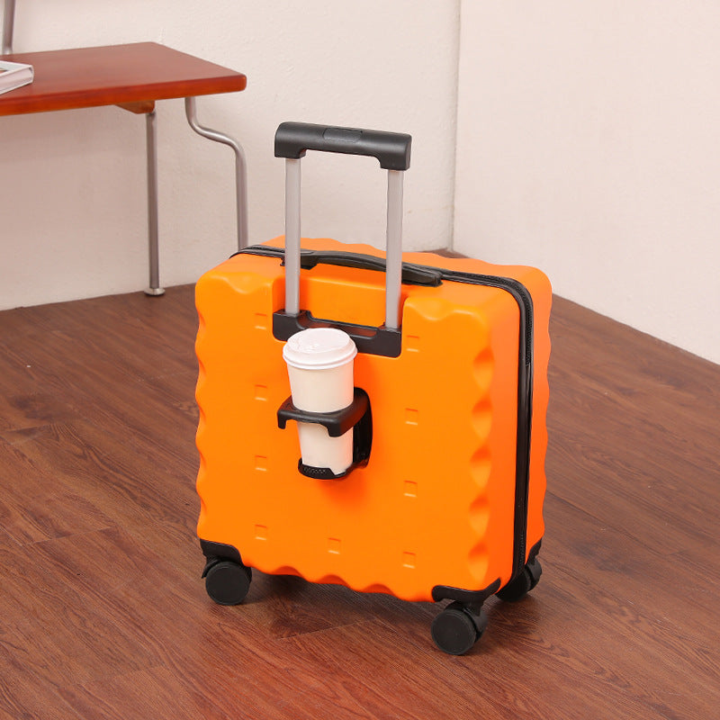 LunaCarry Compact Spinner Suitcase | Multi-Compartment Cabin Luggage