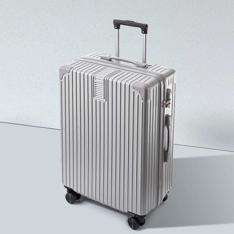 GlideVault Spinner Suitcase | Textured Hard Shell Travel Luggage