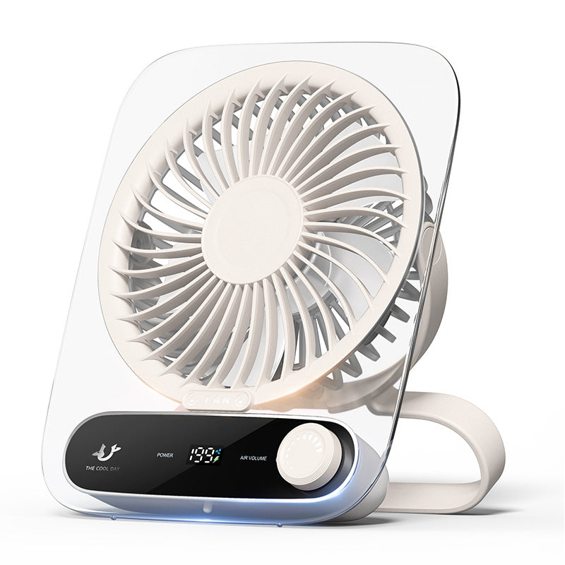 PureBreeze Portable Desk Fan with Adjustable Speed Settings