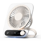 PureBreeze Portable Desk Fan with Adjustable Speed Settings