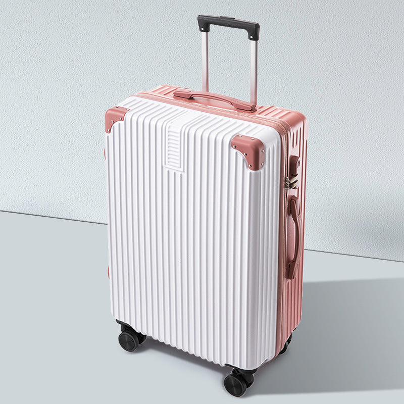 GlideVault Spinner Suitcase | Textured Hard Shell Travel Luggage