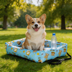 SnuggleHaven Pet Bed with Washable Cover for Dogs and Cats