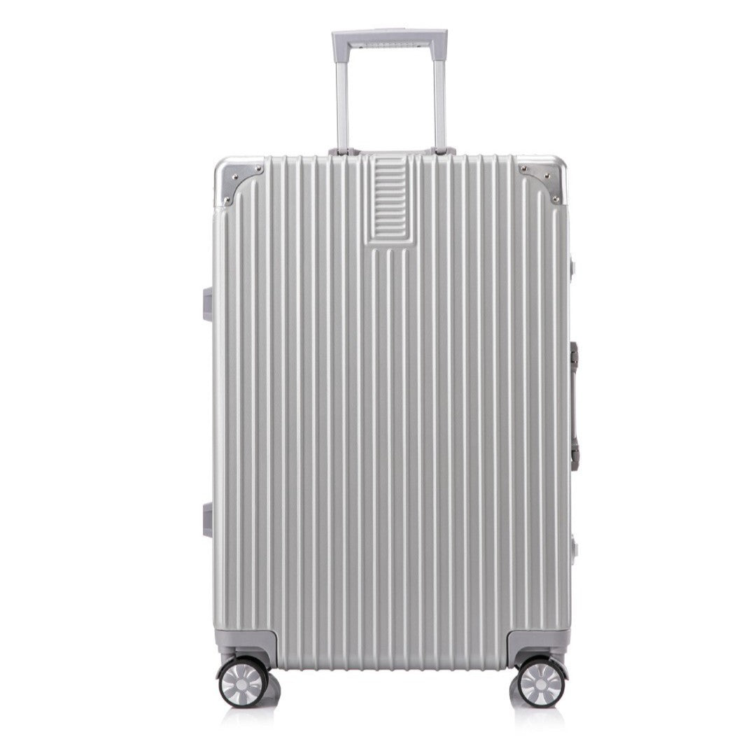 GlideVault Spinner Suitcase | Textured Hard Shell Travel Luggage