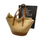 Seabrook Woven Beach Tote Bag Spacious Summer Shoulder Handbag