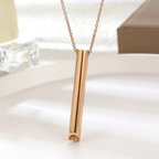 Mindful Breathing Wellness Pendant - Natural Nicotine-Free Support Necklace