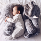 Soft Plush Elephant Cuddle Pillow for Kids - Cozy Nursery Companion