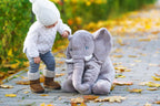 Soft Plush Elephant Cuddle Pillow for Kids - Cozy Nursery Companion
