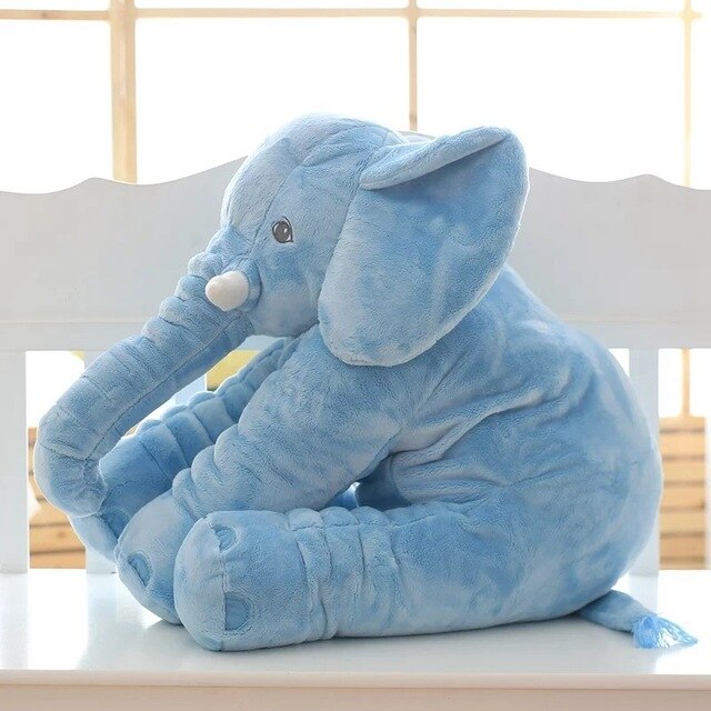 Soft Plush Elephant Cuddle Pillow for Kids - Cozy Nursery Companion