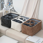 TinyTidy Baby Diaper Organizer Basket with Storage Compartments