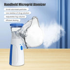 CompactMist Handheld Mesh Nebulizer – Rechargeable, Quiet Operation for Home & Travel