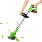 PowerCut 24V Cordless Yard Trimmer - 6-Inch Blade Electric Weed Eater