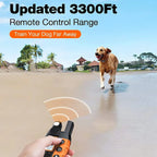 CaniGuide 1000m Rechargeable Dog Training Collar with Remote