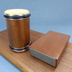 Diamond-Coated Rolling Blade Sharpener with Magnetic Angle Guide
