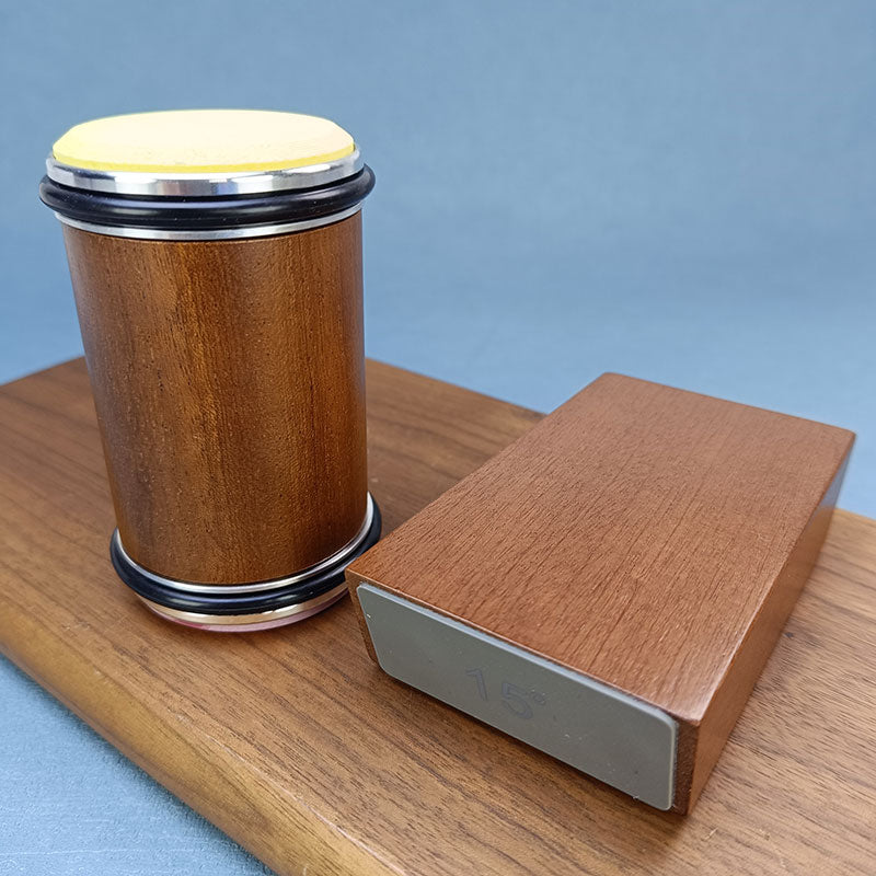 Diamond-Coated Rolling Blade Sharpener with Magnetic Angle Guide
