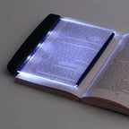 Portable Clip-On LED Reading Light with Flat Panel Design