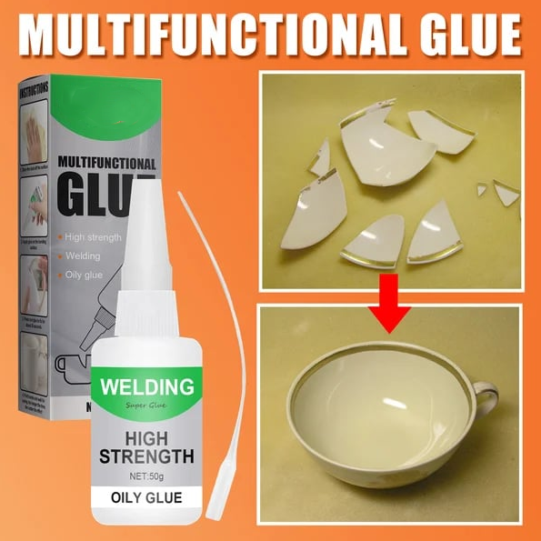 Universal Instant Bonding Adhesive - Multi-Material Super Glue