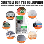Universal Instant Bonding Adhesive - Multi-Material Super Glue