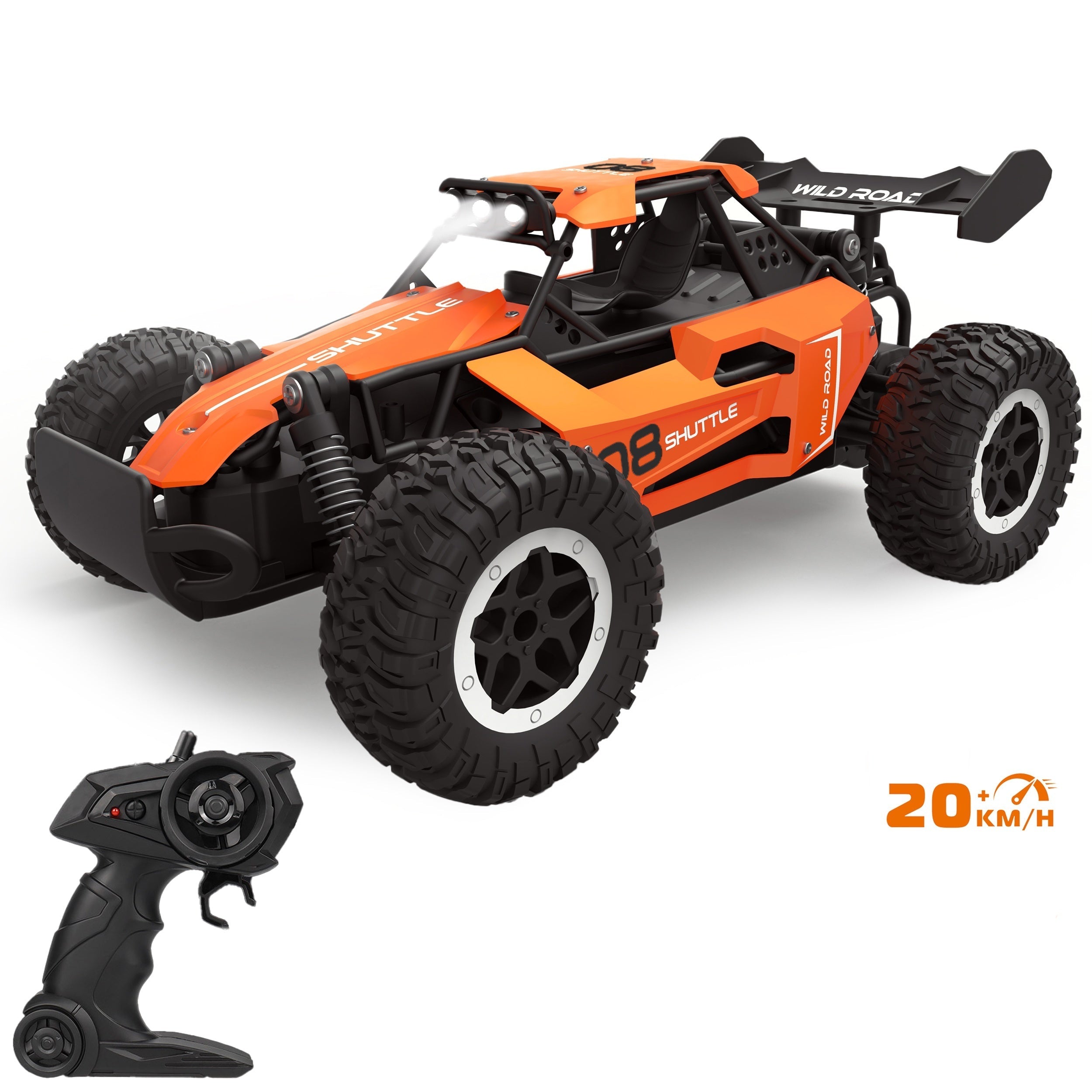 TrailVolt Alloy Off-Road Remote Control Racing Car for All Terrain Fun
