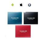 SwiftVault Portable External SSD Drive with USB-C Connectivity