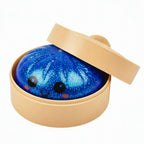 Glitter Dumpling Squeeze Fidget Toy - Kawaii Desk Accessory for Stress Relief
